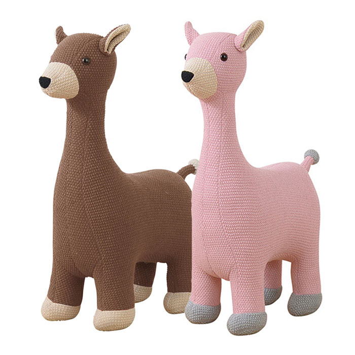 スツール キッズチェア 木製 子供用椅子 孫 贈り物 シカ 鹿 しか 子供 子ども椅子 子供いす かわいい ブラウン ピンク 耐荷重80kg おすすめ 人気【送...