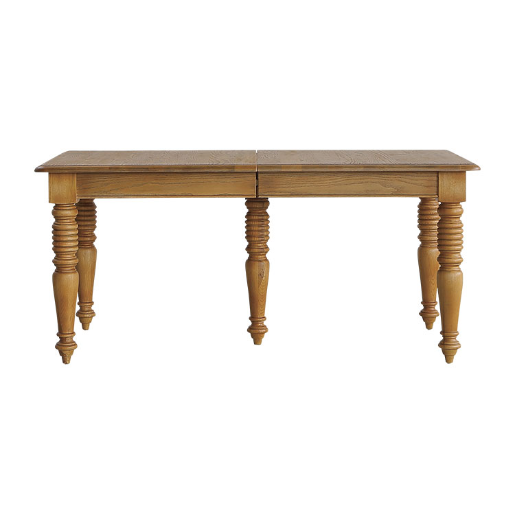 ダイニングテーブル オーク無垢 天然木 アンティーク ヴィンテージ おしゃれ シャビー 木製テーブル 無..