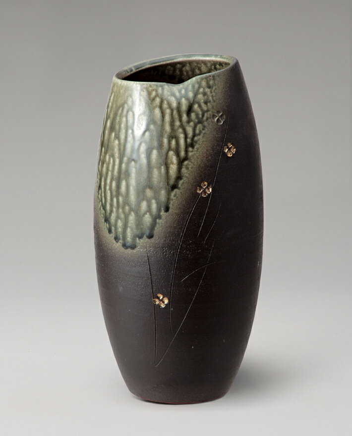 花びん 花瓶 陶器 焼き物 焼物 和風 信楽焼 ギフト フラワーアレンジメント 生け花 お花 通販 花 花瓶 花器 花入れ インテリア アジアン セール 激安 ...