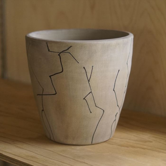 植木鉢 プランター おしゃれ 鉢 陶器 テラコッタ ハンドメイド ガーデン 庭 おしゃ...