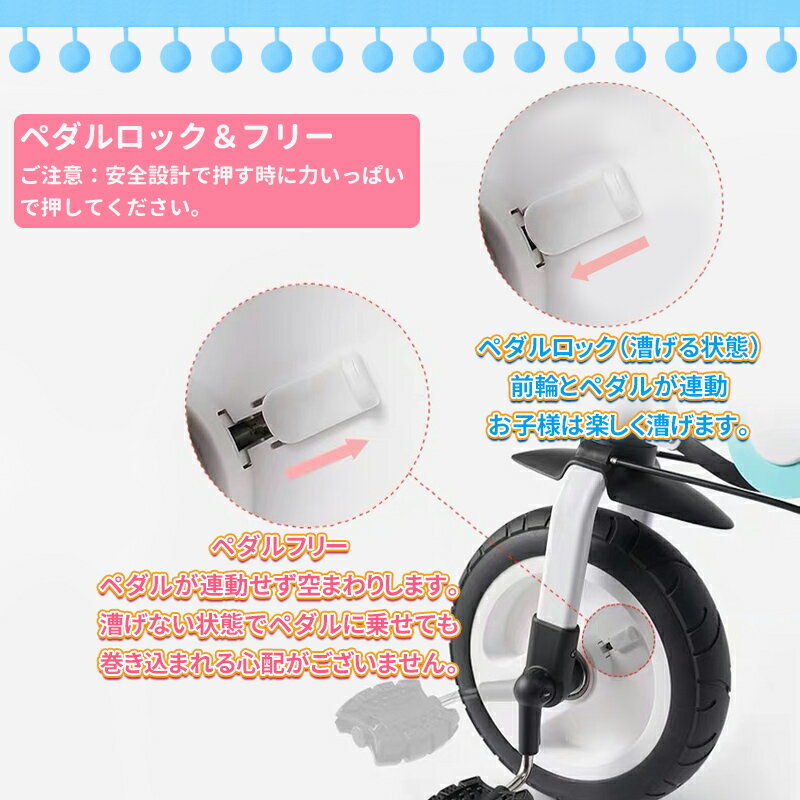 3輪ベビーカーハンディーキッズスクーターベビーカーバギー3輪超軽量で新型高さ調整可能2~6歳適用