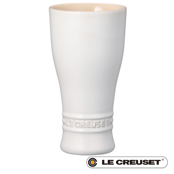 ルクルーゼ ストーンウェア ル・クルーゼ ルクルーゼ ビアタンブラー 250ml ホワイト lecsto アウトドア 限定 ストーンウェア LE CREUSET 日本正規代理店 母の日 プレゼント