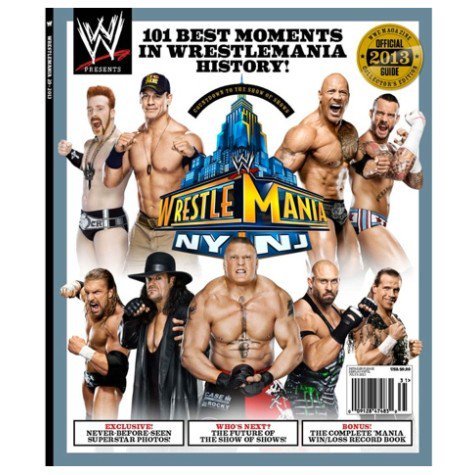 　WWEレッスルマニア・プレビュー・マガジン特別号 レッスルマニア・オフィシャルガイドブック WWE WrestleMania Preview MagazineWWEレッスルマニアをガイドするWWEマガジン・特別号です。歴代のレッスルマニアでのベストシーンを101紹介！★7月26日5点入荷！★2月19日10点入荷！ 2