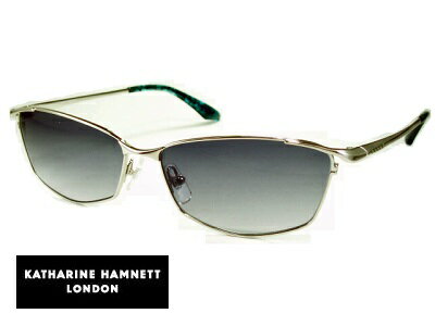 KATHARINE HAMNETT キャサリンハムネット サングラス KH-954-1 アーバンスタイル シルバー ブルー スモ..