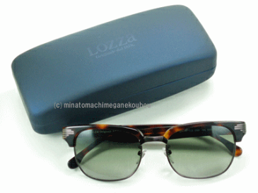 グレー/ブラウンデミ/ガンメタル ロッツァ LOZZa サングラス SL2253M-568【送料無料】メンズ 男性 レディース UVカット ブランド モード イタリア ドライブ オシャレ