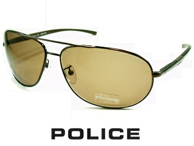 ポリス サングラス POLICE S8182G-0K05 2020/ATSUSHI(EXILE)さん愛用モデル 復刻版 ブラウン メンズ レディース UVカット ブランド ストリート系 オシャレ ドライブ ツーリング 人気 モード おすすめ 公式