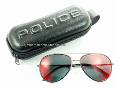 レッドミラー/ティアドロップ/ガンメタル/ POLICE ポリス サングラス S8299M-584C 【送料無料】メンズ サングラス レディース 男性 女性 アイウェア UVカット ドライブ 人気 おすすめ