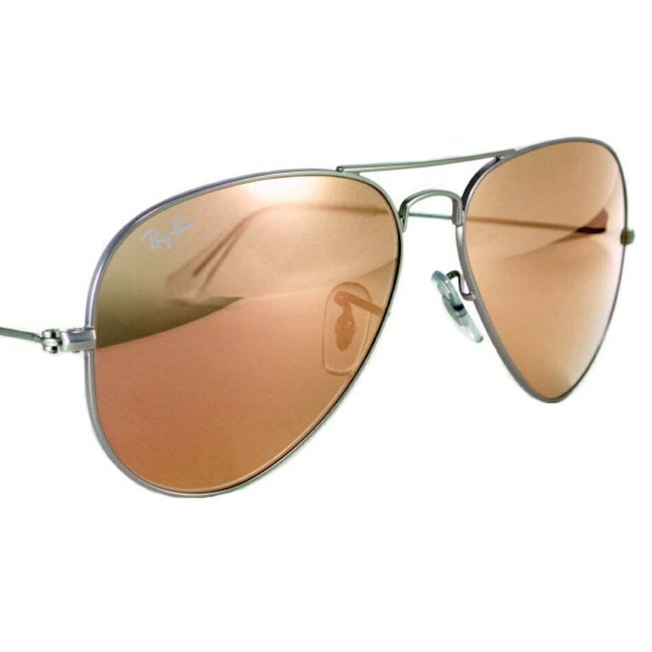 ※【生産終了カラー】Ray-Ban レイバン サングラス RB3025 019/Z2 送料無料 レンズ 58mm 正規品 メーカー保証書付 アビエーター ティアドロップ マットシルバー ピンクミラー メンズ レディース おしゃれ UVカット 人気