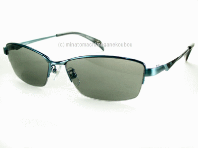 ハーフリム ネイビー グレー renoma レノマ サングラス 1141-2 【 送料無料 】 メンズ UVカット メンズ ブランド おしゃれ ドライブ 釣り ...