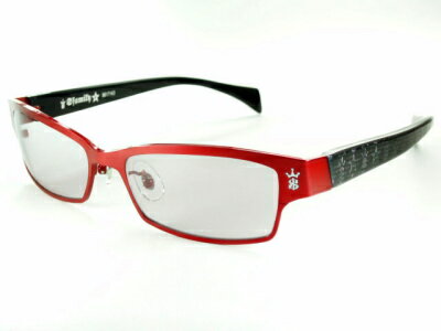 ロカビリー テイスト 50sファッション レッド グレー S Family エス・ファミリー アイウエア 「 真我絆証 シンガキズナノアカシ 」【 サングラス 】【 送料無料 】 メンズ レディース おしゃれ ブランド UVカット 人気 アジアンフィッテイング