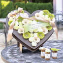 【53コ】プチギフト お菓子 ハートガーデン53個セット 結婚式 名入れ お菓子 ウェルカムボード ウェディング 紅茶クッキー クッキー 花 フラワー ハート ウェルカムスペース装飾 ウェルカムスペース(4)