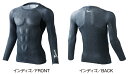 ★P2倍!お買い物マラソン期間★防寒服 防寒着 防寒ニット・インナーロングスリーブ 58214-1 (S〜LL)Jawin 58204シリーズ自重堂(JICHODO) お取寄せ(4)
