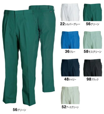 春夏用作業服 作業着スラックス 7101 (70cm〜88cm)WORKWEAR 710シリーズTS DESIGN(藤和) お取寄せ