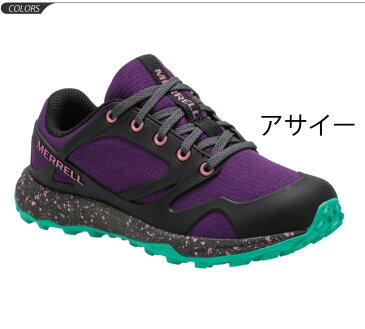 キッズ アウトドアシューズ 男の子 女の子 ジュニア 子供靴/メレル MERRELL オルタライト ロー ALTALIGHT LOW/ローカット ひも靴 16-20.0cm トレッキング ハイキング 登山 キャンプ/ALTALIGHT-LOW【取寄】