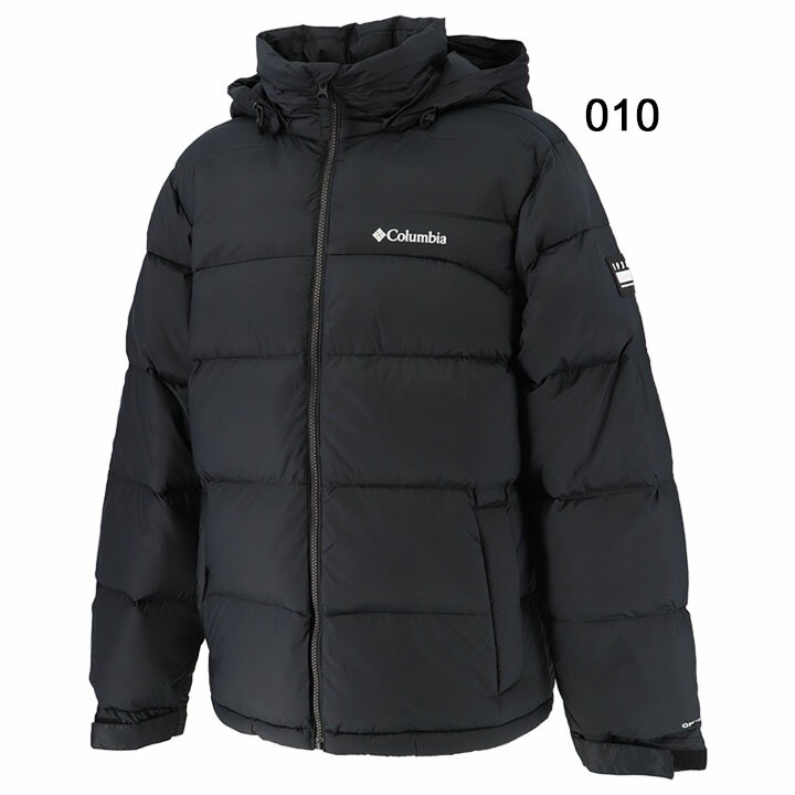 ダウンジャケット アウター 防寒 コート メンズ/コロンビア Columbia ブロポイントDown Jacket/アウトドア カジュアル ウェア フード付き 男性 軽量 保温 上着/WM1310【ギフト不可】