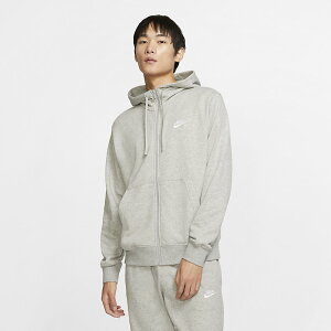 スウェット 上下セット メンズ/ナイキ NIKE クラブ フレンチテリー フルジップフーディ ジョガーパンツ/スポーツウェア スエット セットアップ グレー グレイ 上下組 男性 普段使い/BV2649-BV2680-063