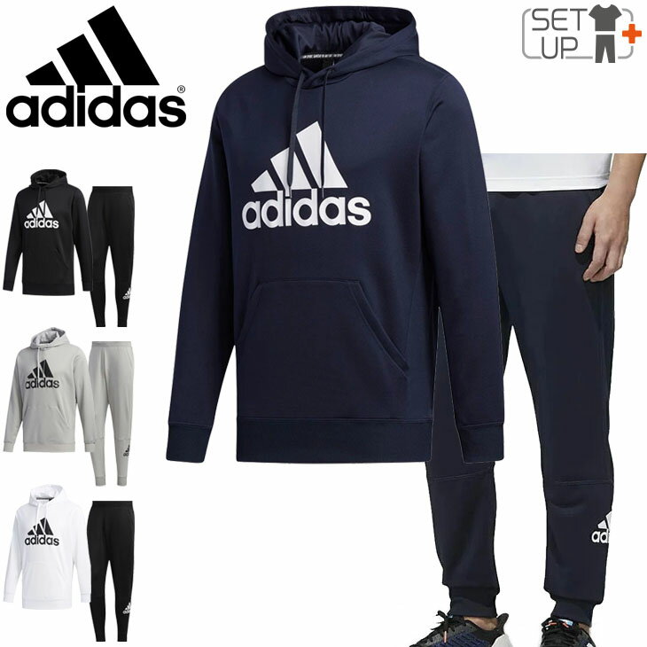 スウェット 上下セット メンズ アディダス adidas マストハブ プルオーバー ロングパンツ/スポーツウェア 裏毛 スエット トレーナー 男性 カジュアル 上下組/GUN49-GUN42【a20Qpd】