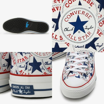 ハイカット スニーカー メンズ レディース/コンバース converse ALL STAR 100 メニーパッチ HI/キャンバス シューズ 1CL323 プリント 総柄 おしゃれ 靴/MANYPATCH-HI