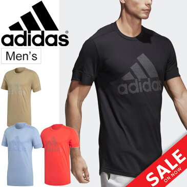 Tシャツア 半袖 メンズ アディダス adidas M ID Big Logo/トレーニングシャツ 男性 ビッグロゴ ランニング フィットネス ジム カジュアル トップス スポーツウェア/EEN83