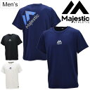 Tシャツ 半袖 メンズ マジェスティック Majestic COOL BASE CAMO S/S Tee D-4 スポーツウェア 野球 ベースボールウェア トレーニング 練習 部活 カモ柄 ロゴ 半袖シャツ 吸汗速乾 トップス /XM01MJ9S04