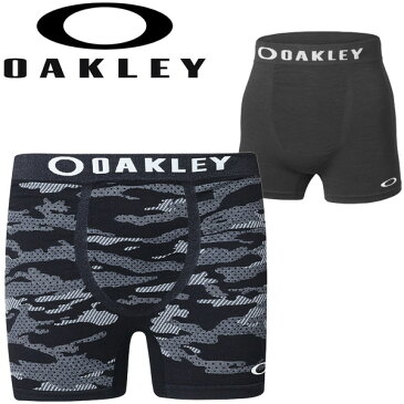 ボクサーパンツ メンズ ショーツ アンダーウェア/オークリー OAKLEY O-FIT BOXER SHORTS 4.0/ボクサーブリーフ 男性 スポーツインナー 吸汗速乾 ストレッチ 下着/99497JP【返品不可】