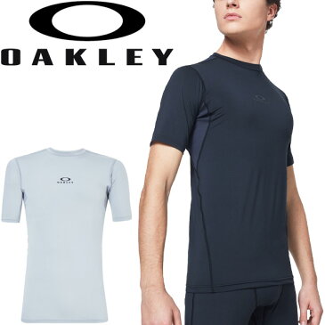 半袖 Tシャツ メンズ インナーシャツ オークリー OAKLEY ファンデ—ショナル ベースレイヤートップ/スポーツウェア トレーニング 吸汗速乾 トップス/FOA400440【返品不可】