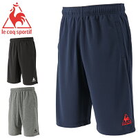 ハーフパンツ ウインド メンズ ルコック le coq sportif スポーツウェア 男性用 定番 ワンポイント 吸汗速乾 UPF15 シンプル 自宅トレーニング ランニング ジム 短パン 普段使い ボトムス/QMMPJD20ZZ