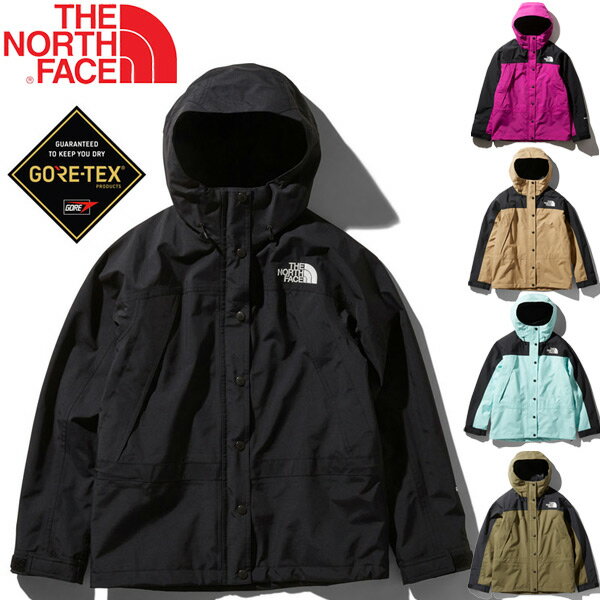 マウンテンパーカー 防水シェル アウター レディース ノースフェイス THE NORTH FACE マウンテンライトジャケット アウトドアウェア GORE-TEX ゴアテックス 防水透湿 女性 登山 トレッキング ジャンバー デイリー 上着/NPW61831