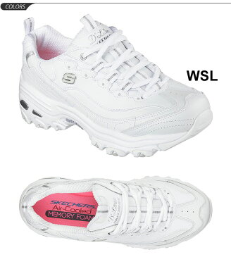 スニーカー レディース 厚底 シューズ スケッチャーズ SKECHERS ディーライト フレッシュスタート D'LITES FRESH START/ダッドスニーカー 白靴 ホワイト スポーティ カジュアル LAスニーカー 靴 くつ/11931