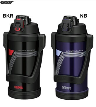 水筒 サーモス THERMOS 真空断熱スポーツジャグ 保冷専用 2.0L 2リットル/大容量 スポーツボトル スポーツ飲料OK ワンタッチオープン 直飲み 丸洗い可能 水分補給/FJE-2000