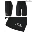 キッズ ハーフパンツ 子供 子ども服 オークリー OAKLEY Enhance Cloth Shorts YTR 1.0/スポーツウェア 130-160cm ショートパンツ/男の子 女の子 ボトムス 部活 トレーニング 普段使い/FOA400833 3