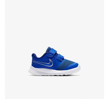 キッズ スニーカー ベビー シューズ 男の子 女の子 子供靴 ナイキ NIKE スターランナー2 TDV 12-16cm 男児 女児 インファント 幼園児 ベルクロ 運動靴 くつ/AT1803-400