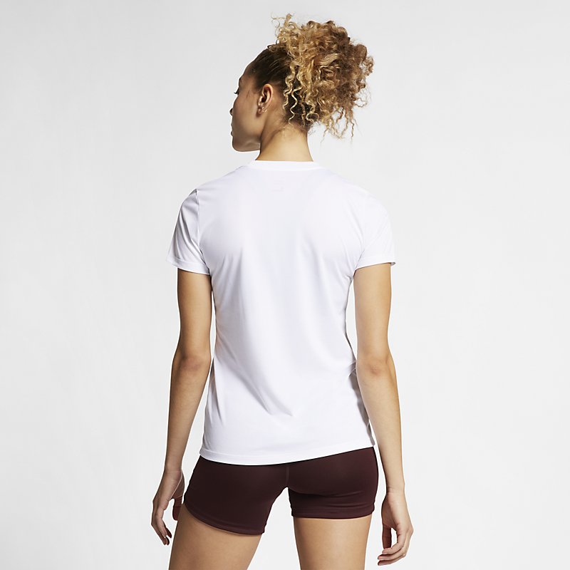Tシャツ 半袖 レディース ナイキ NIKE DRI-FIT ドライフィット レッグ クルー Tee スポーツウェア 女性用 トレーニング ランニング フィットネス ジム ヨガ 半袖シャツ トップス/AQ3211-100