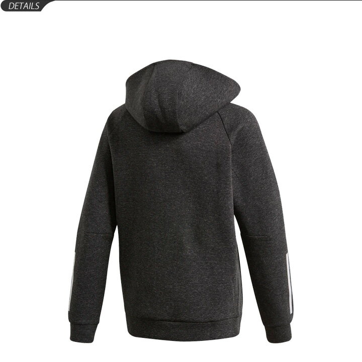 キッズ パーカー ジャケット スエット アウター ジュニア 子供服/アディダス adidas B A MHE フルジップ スウェットフーディ/スポーツ カジュアル 男の子 普段使い 上着/GSW36-FL2836
