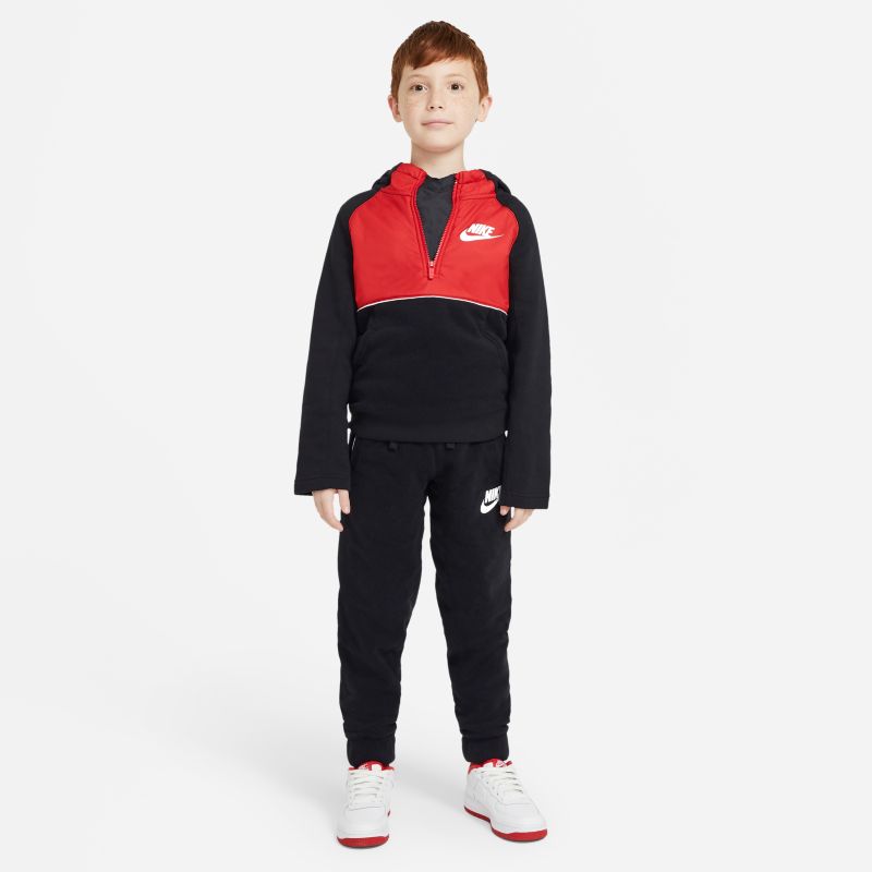 送料無料 キッズ フリース 上下セット ジュニア 子供 子ども服 130-160cm/ナイキ NIKE YTH WZ トラックスーツ/スポーツウェア 男の子 女の子 セットアップ 運動 普段使い/CU8932-010のサムネイル