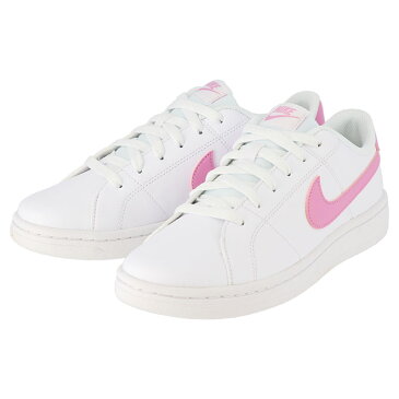 スニーカー レディース コートスタイル シューズ/ナイキ NIKE コートロイヤル 2 SL COURT ROYAL 2 SL/ローカット カジュアル 女性 靴 通学靴 白 ホワイトピンク くつ/CW2533-100【母の日】