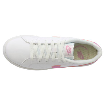スニーカー レディース コートスタイル シューズ/ナイキ NIKE コートロイヤル 2 SL COURT ROYAL 2 SL/ローカット カジュアル 女性 靴 通学靴 白 ホワイトピンク くつ/CW2533-100【母の日】