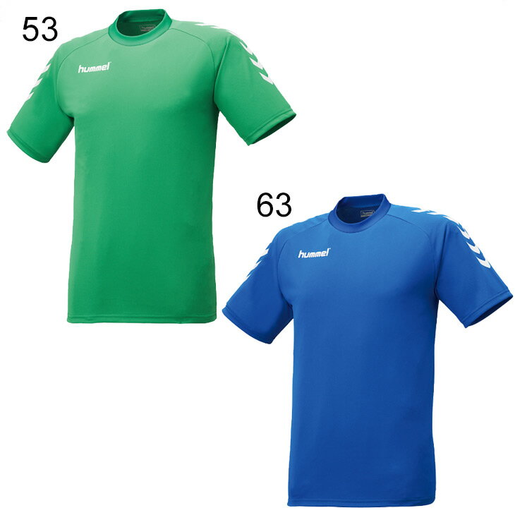 キッズ ゲームシャツ 半袖 キッズ 130-160cm 子供用/ヒュンメル hummel ジュニアプレゲームシャツ/フットボール フットサル トレーニング スポーツウェア ユニフォーム チーム 部活 クラブ トップス/HJG3016【取寄】安売り サッカー 用品 セール