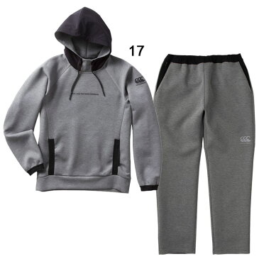 スウェット 上下セット メンズ カンタベリー Canterbury RUGBY+(ラグビープラス) ダフテックエアー プルオーバーフーディ ロングパンツ 上下組/スポーツウェア ラグビー 男性 セットアップ トレーニング 練習/RP40028-RP11051