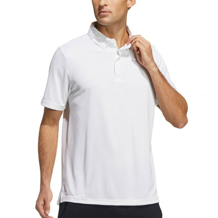 半袖 ポロシャツ メンズ トップス アディダス adidas マストハブ Must Haves Polo Shirt/スポーツウェア トレーニング 白 ホワイト ワンポイント シンプル 男性 普段使い トップス/JKL38-GN0810
