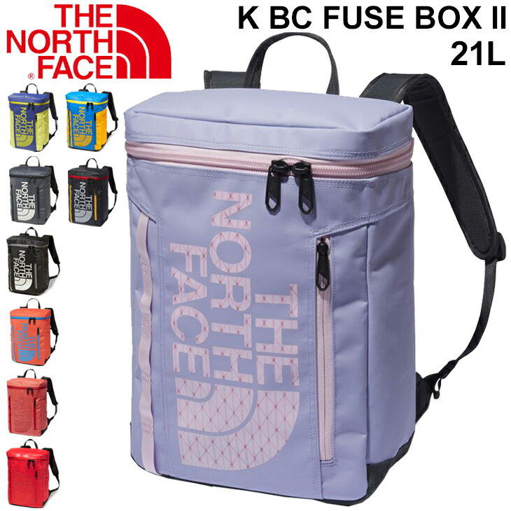 リュック キッズ バックパック 21リットル ノースフェイス THE NORTH FACE BCヒューズボックス 2 デイパック/子供用 ボックス型 A4サイズ対応 鞄 カジュアル 普段使い 通学 習い事 かばん/NMJ82000