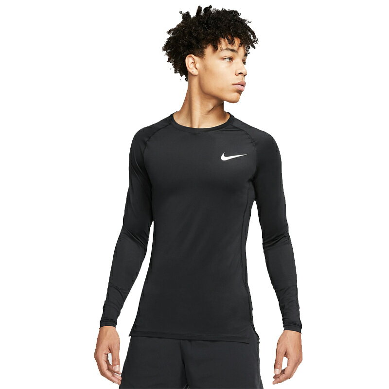 コンプレッション インナー シャツ 長袖 メンズ ナイキ NIKE /ナイキ プロ NIKE PRO アンダーウェア 黒 ブラック/スポーツウェア トレーニング 男性 トップス 自宅トレ/BV5589-010【取寄】【返品不可】
