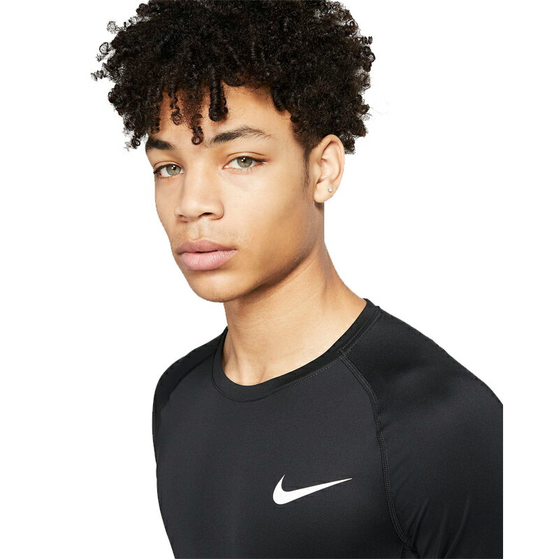 コンプレッション インナー シャツ 長袖 メンズ ナイキ NIKE /ナイキ プロ NIKE PRO アンダーウェア 黒 ブラック/スポーツウェア トレーニング 男性 トップス 自宅トレ/BV5589-010【取寄】【返品不可】