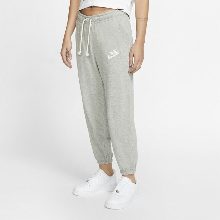 スウェットパンツ 7分丈 レディース/ナイキ NIKE ジム ヴィンテージ カプリ/スポーツウェア カジュアル スエット 女性 グレー ボトムス/CJ1825-063【取寄】