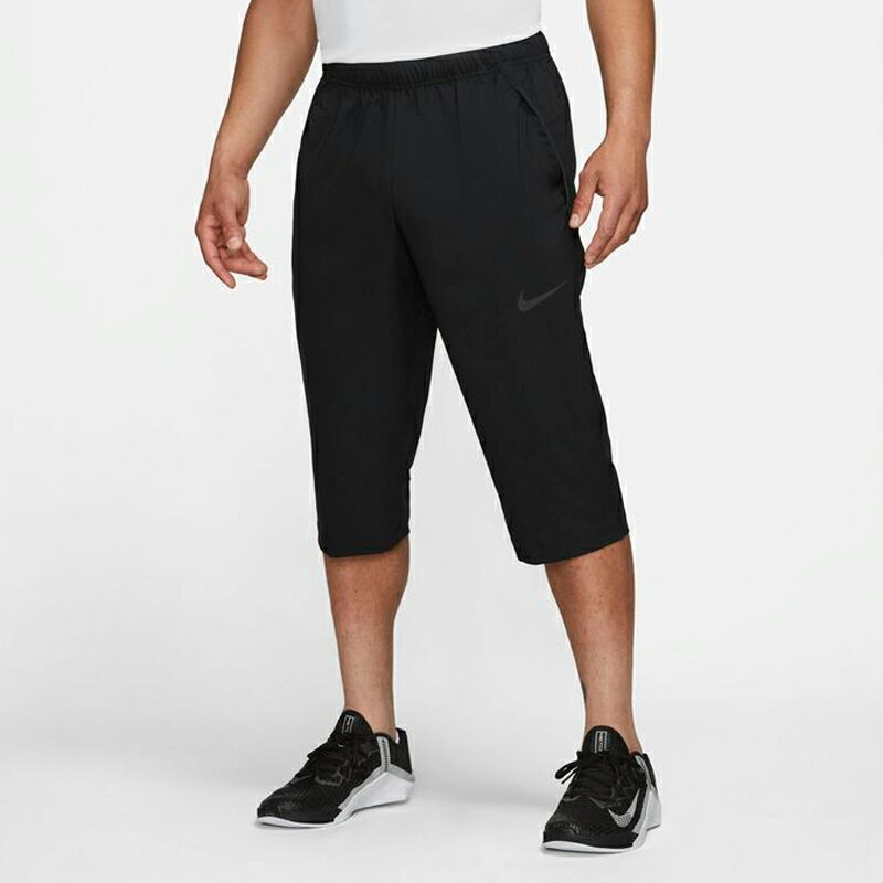 ウィンドブレーカー 7分丈 メンズ ナイキ NIKE チームウーブン 3/4 3.0/スポーツウェア トレーニング 男性 クロップドパンツ 黒 ブラック ランニング ボトムス/CU4956-010