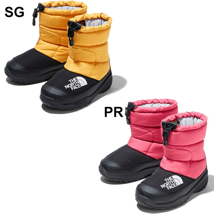 キッズ スノーブーツ ジュニア 17-22cm シューズ ウィンターブーツ 子供靴 ノースフェイス THE NORTH FACE ヌプシブーティー6 防寒 保温 撥水 雪道 男の子 女の子 靴/NFJ51981