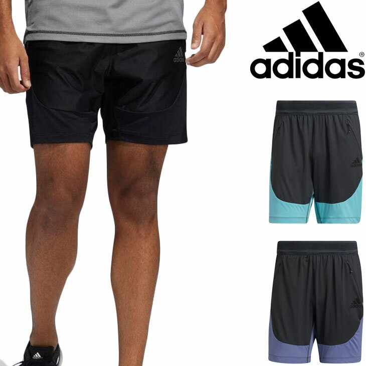 ハーフパンツ メンズ アディダス adidas HEAT. RDY トレーニングショーツ/フィットネス ジム スポーツウェア ショートパンツ 男性 短パン ボトムス/25534【取寄】