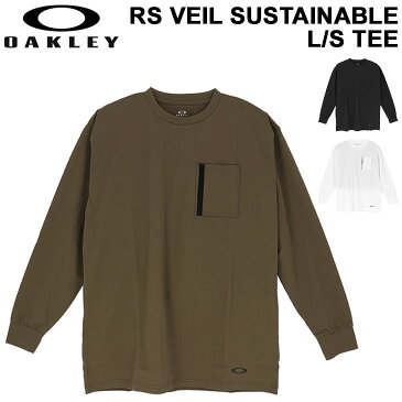 長袖 Tシャツ メンズ オークリー OAKLEY RS VEIL SUSTAINABLE L/S TEE/トレーニング スポーツウェア クルーネック 男性 デイリー トップス/FOA402913