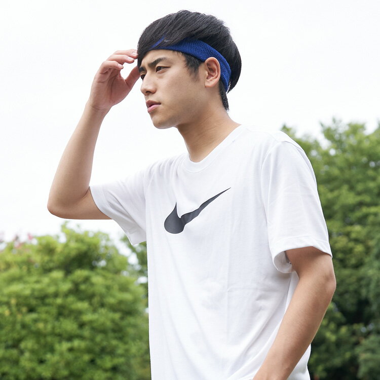 ヘッドバンド ナイキ NIKE スウッシュ ヘアバンド おでこ 汗止め スポーツ アクセサリー/メンズ レディース テニス ジョギング/BN1003-402