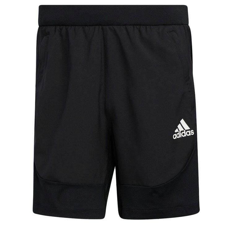 ショートパンツ ハーフパンツ メンズ/アディダス adidas AEROREADY 3ストライプス スリムショーツ/トレーニング スポーツウェア 男性 ボトムス 短パン/25527【取寄】